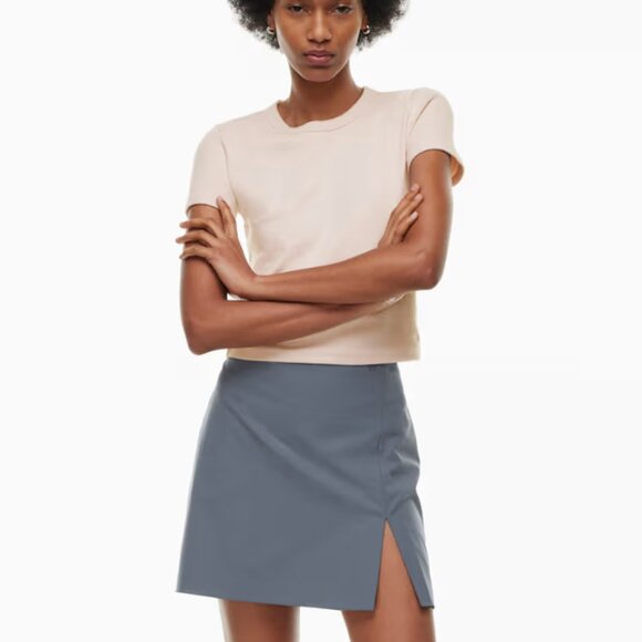 Aritzia Sunday Best Light Blue Mini Skirt – Women’s Size 6 - Picture 1 of 7